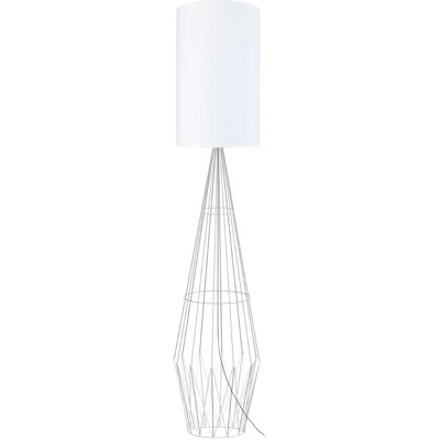 Lampadaire Aberdeen Tosel - Filet, Tissu, Ivoire - Lampe sur pied - Publicité Lampadaire Aberdeen Tosel - Filet, Tissu, Ivoire - Lampe sur pied - Publicité
