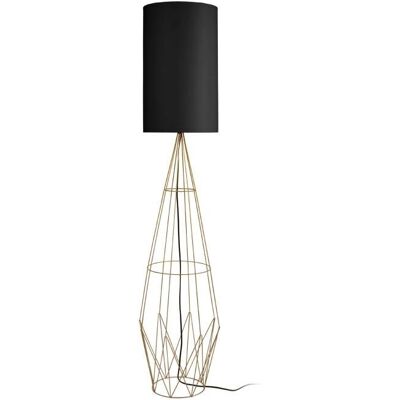 Lámpara de pie TOSEL Aberdeen Oro y Negro - Estilo Industrial Lámpara de pie TOSEL Aberdeen Oro y Negro - Estilo Industrial