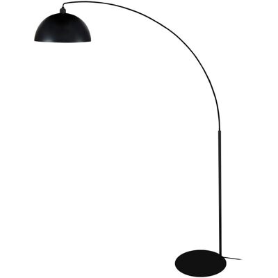 TOSEL Hamilton - Lampadaire en métal noir - 190cm - E27 - Publicité TOSEL Hamilton - Lampadaire en métal noir - 190cm - E27 - Publicité