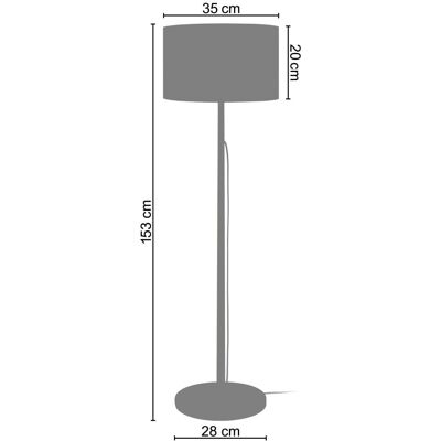 Lampe sur pied MYKINES Noir - Bois, E27, Max 40W - Publicité Lampe sur pied MYKINES Noir - Bois, E27, Max 40W - Publicité