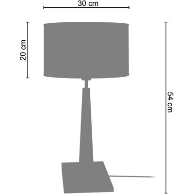Lampe de Table Tosel Thor Bois Naturel - Design Minimaliste Moderne - Publicité Lampe de Table Tosel Thor Bois Naturel - Design Minimaliste Moderne - Publicité