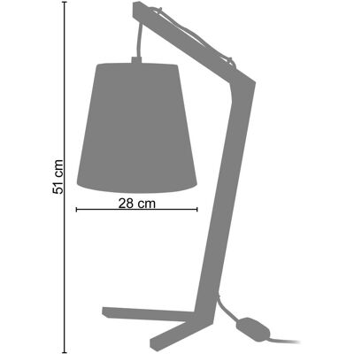 Lampe de nuit Chicken Foot en bois bleu TOSSEL - Style nordique - Publicité Lampe de nuit Chicken Foot en bois bleu TOSSEL - Style nordique - Publicité