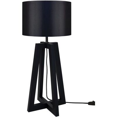Lampe de Table Tosel - Bois Scandinave - E27 - 50cm - Publicité Lampe de Table Tosel - Bois Scandinave - E27 - 50cm - Publicité