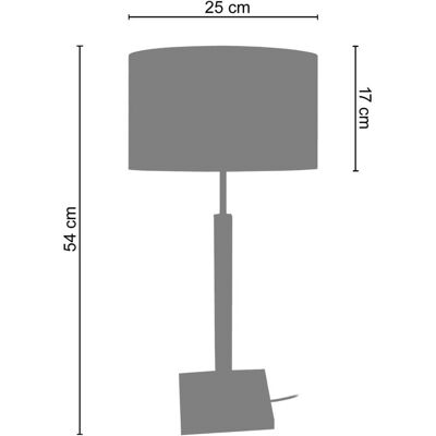 Lampe de Table TOSSEL Hod B - Naturel Blanc - E27 - Max. 40W - Bois - Publicité Lampe de Table TOSSEL Hod B - Naturel Blanc - E27 - Max. 40W - Bois - Publicité