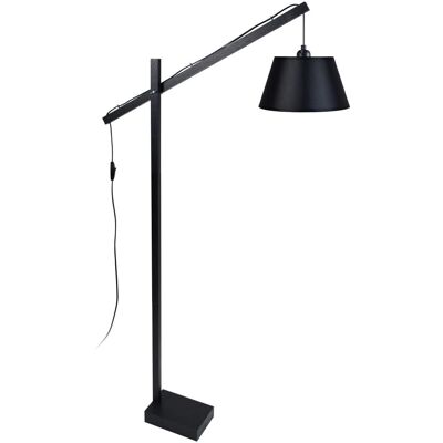 TOSEL - Pilori Tambour - Noir - Bois - Lampadaire - Publicité TOSEL - Pilori Tambour - Noir - Bois - Lampadaire - Publicité