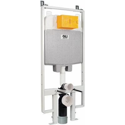 OLI74 PLUS S80 Serbatoio di Scarico WC - Doppio Scarico, Montaggio a Parete, Efficiente OLI74 PLUS S80 Serbatoio di Scarico WC - Doppio Scarico, Montaggio a Parete, Efficiente