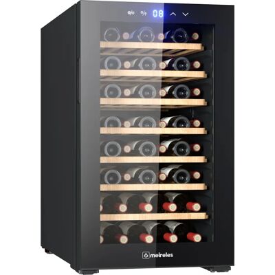 Meireles - MVT UNO - Preto - 52 garrafas - Geladeira de vinho Meireles - MVT UNO - Preto - 52 garrafas - Geladeira de vinho