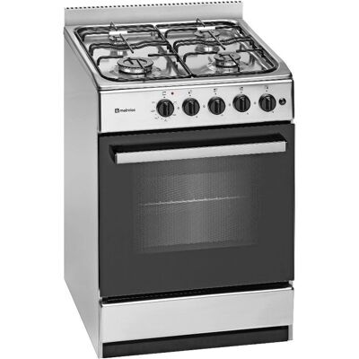 Meireles M 540 X S - Gaz/Électrique - 55cm - Inox - Cuisinière - Publicité Meireles M 540 X S - Gaz/Électrique - 55cm - Inox - Cuisinière - Publicité