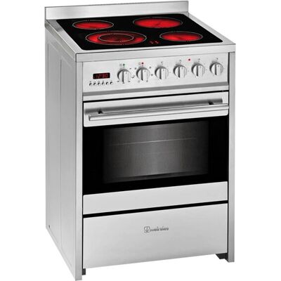 Meireles E 611 X - Acier inoxydable - Cuisinière autonome - Publicité Meireles E 611 X - Acier inoxydable - Cuisinière autonome - Publicité