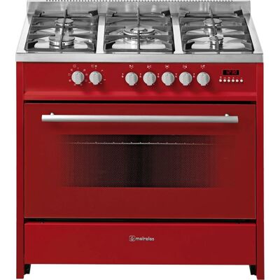 Meireles E 911 R - Rojo - Cocina de gas con horno eléctrico Meireles E 911 R - Rojo - Cocina de gas con horno eléctrico