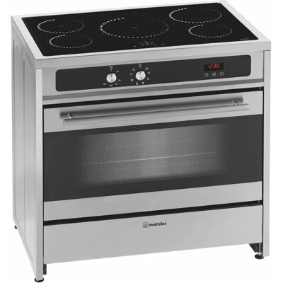 Meireles E 913 X - Acier inoxydable - Cuisinière autoportante - Publicité Meireles E 913 X - Acier inoxydable - Cuisinière autoportante - Publicité
