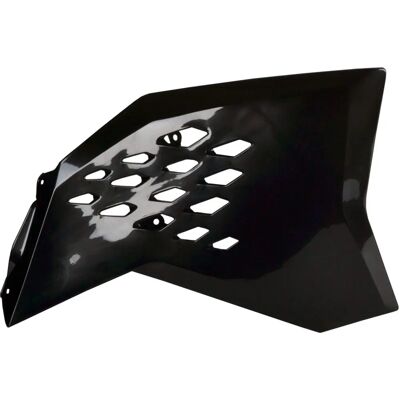 Polisport Scoops de Radiateur Noirs KTM 125/200/250/300 - Radiator Scoops - Publicité Polisport Scoops de Radiateur Noirs KTM 125/200/250/300 - Radiator Scoops - Publicité