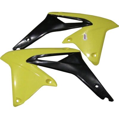 Polisport Ouïes de radiateur Suzuki Rmz 450 - Ouïes, Noir / Jaune, Suzuki RM-Z450 - Type de Produit - Publicité Polisport Ouïes de radiateur Suzuki Rmz 450 - Ouïes, Noir / Jaune, Suzuki RM-Z450 - Type de Produit - Publicité