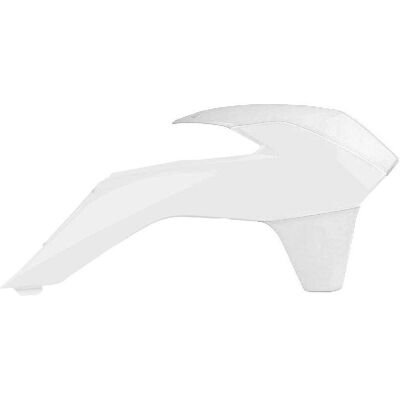 Polisport Weiße Kühlerkotflügel KTM 125/200/250/300/350/450/500 - Radiator Scoops Polisport Weiße Kühlerkotflügel KTM 125/200/250/300/350/450/500 - Radiator Scoops