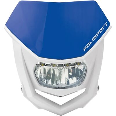 Phare Polisport Bleu - Modèle 8667100005 - Phare de Moto - Publicité Phare Polisport Bleu - Modèle 8667100005 - Phare de Moto - Publicité