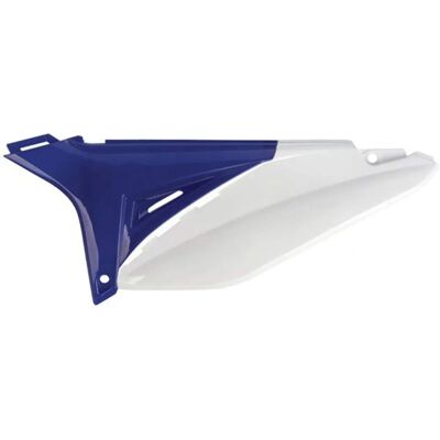 Polisport Blue/White Motorcycle Side Panels - Motorcycle Parts Polisport Blue/White Motorcycle Side Panels - Motorcycle Parts