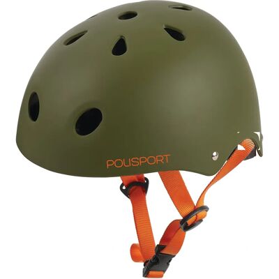 Capacete Polisport Urban Radical Verde/Laranja Tamanho 53/55 - Capacete Capacete Polisport Urban Radical Verde/Laranja Tamanho 53/55 - Capacete