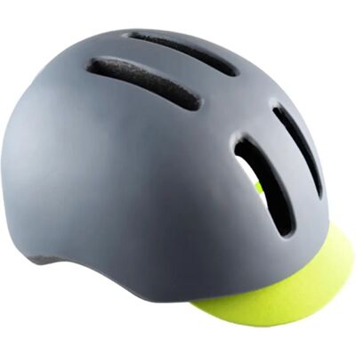 Casque Urbain Polisport Gris Foncé/Jaune Fluo - Casque - Publicité Casque Urbain Polisport Gris Foncé/Jaune Fluo - Casque - Publicité