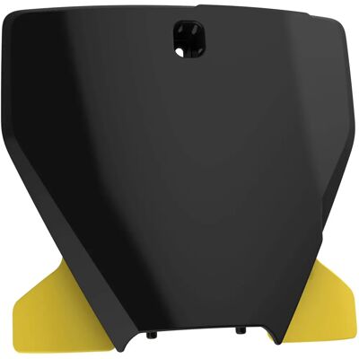 Polisport Black / Yellow Number Plate for Husqvarna FC 250/350/450 - Number Plate Polisport Black / Yellow Number Plate for Husqvarna FC 250/350/450 - Number Plate