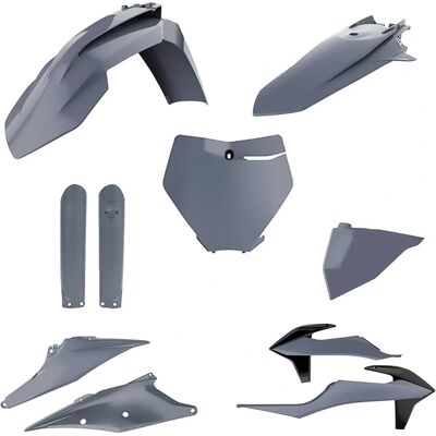 Polisport Nardo Grey Plastic Kit - KTM SX 125/150/250/350/450 2019-2022 Polisport Nardo Grey Plastic Kit - KTM SX 125/150/250/350/450 2019-2022