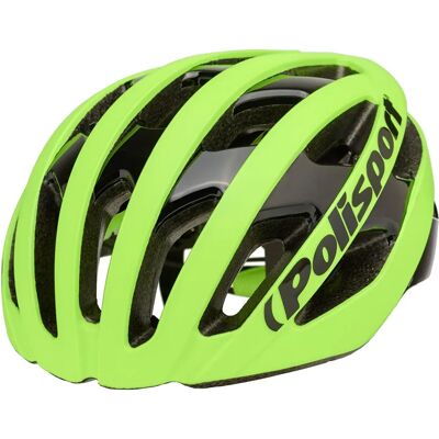 Casque Polisport Light Pro Jaune/Noir Taille L - Casque pour Route et VTT - Publicité Casque Polisport Light Pro Jaune/Noir Taille L - Casque pour Route et VTT - Publicité