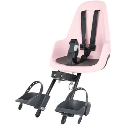 Bobike Kinderfietsstoel Voorop Roze - Kinderfietszitje Bobike Kinderfietsstoel Voorop Roze - Kinderfietszitje
