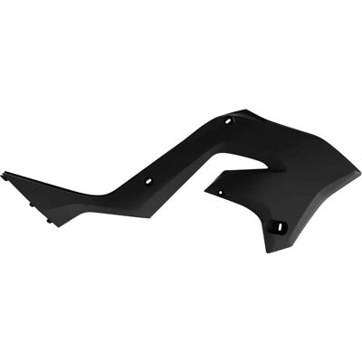 Polisport Kawasaki Kx 125/250 Radiator Scoop - Restyling - Czarny Polisport Kawasaki Kx 125/250 Radiator Scoop - Restyling - Czarny