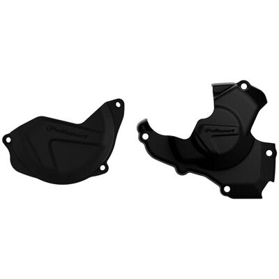 Polisport - Kit de Protection de Couvercles d'Allumage et d'Embrayage pour Honda CRF450R 2010-2016 Polisport - Kit de Protection de Couvercles d'Allumage et d'Embrayage pour Honda CRF450R 2010-2016