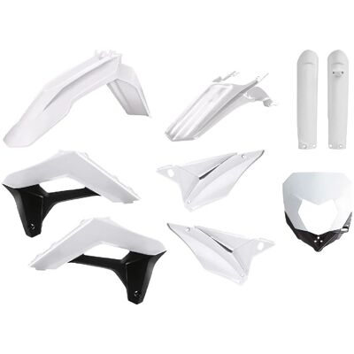 Kit Plastici Polisport Bianco per Sherco Sef-r 250/300/450 - Kit di Plastica Kit Plastici Polisport Bianco per Sherco Sef-r 250/300/450 - Kit di Plastica