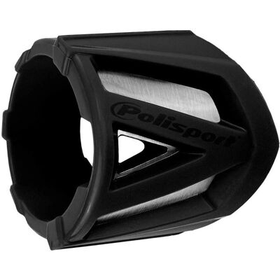 Protection de Silencieux Noir Polisport - Exhaust Protector - Publicité Protection de Silencieux Noir Polisport - Exhaust Protector - Publicité