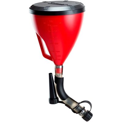 Polisport Benzintank - Transparent Rot / Schwarz Polisport Benzintank - Transparent Rot / Schwarz