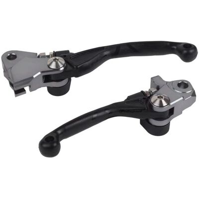 POLISPORT Unzerbrechliches Hebelset - Schwarz - Suzuki RMZ250 / 450 POLISPORT Unzerbrechliches Hebelset - Schwarz - Suzuki RMZ250 / 450