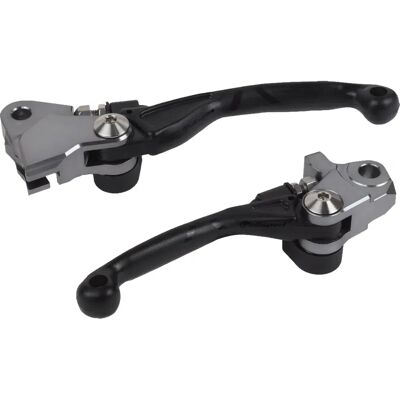 Leve Manubrio Infrangibili Polisport Husqvarna - Nero - 10mm Leve Manubrio Infrangibili Polisport Husqvarna - Nero - 10mm