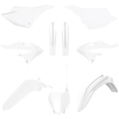 Polisport White Plastic Kit Yamaha Yz 125/250 (2022-2025) - Plastic Kit Polisport White Plastic Kit Yamaha Yz 125/250 (2022-2025) - Plastic Kit