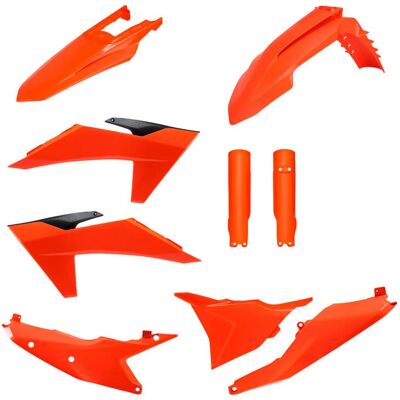 Kit plastici Polisport KTM Sx 125 Arancione 2023-2024 Kit plastici Polisport KTM Sx 125 Arancione 2023-2024
