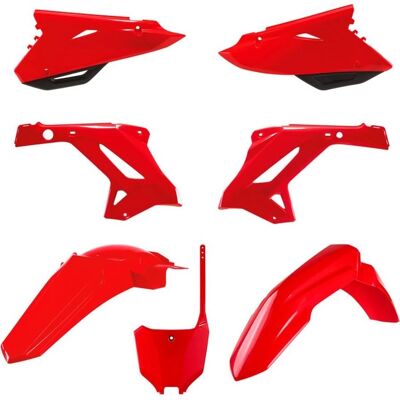 Kit Plastiche Off Road - Rosso - MX Honda CR125/250 - 00-01/2022/2023 - Kit Plastiche Moto Kit Plastiche Off Road - Rosso - MX Honda CR125/250 - 00-01/2022/2023 - Kit Plastiche Moto