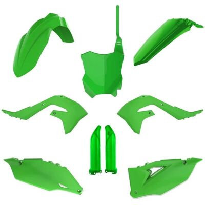 Polisport Kawasaki KX 450F 2019-2023 Originalfarbe Kunststoffset Polisport Kawasaki KX 450F 2019-2023 Originalfarbe Kunststoffset