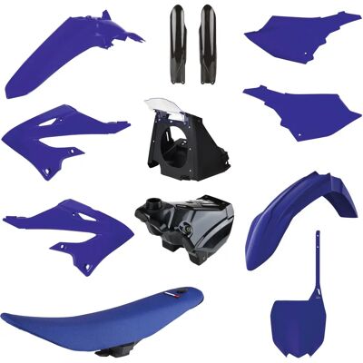 Kit de Plastique Moto Polisport Yamaha YZ 125/250 2002-2021 - Publicité Kit de Plastique Moto Polisport Yamaha YZ 125/250 2002-2021 - Publicité
