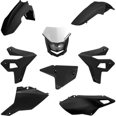 Polisport - DR-Z 400 - Nero - Restilizzato - Kit plastici Polisport - DR-Z 400 - Nero - Restilizzato - Kit plastici