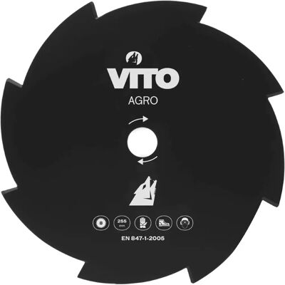 VITO VIDCM8 Disque de Coupe - Pour Brosses, 8 Dents, Résistant - Publicité VITO VIDCM8 Disque de Coupe - Pour Brosses, 8 Dents, Résistant - Publicité