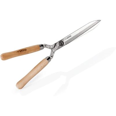 Vito Tesoura de poda - Lâmina 180mm, Manípulo de madeira Vito Tesoura de poda - Lâmina 180mm, Manípulo de madeira