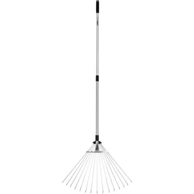 Balai de jardin VITO - Manche télescopique en aluminium 89,5-180cm - Publicité Balai de jardin VITO - Manche télescopique en aluminium 89,5-180cm - Publicité