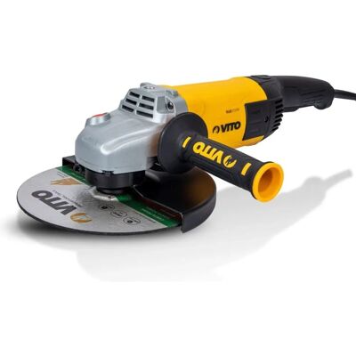 Vito Vire23022a 2200W Esmeriladeira Angular - 230mm, Compacta, Segurança Vito Vire23022a 2200W Esmeriladeira Angular - 230mm, Compacta, Segurança