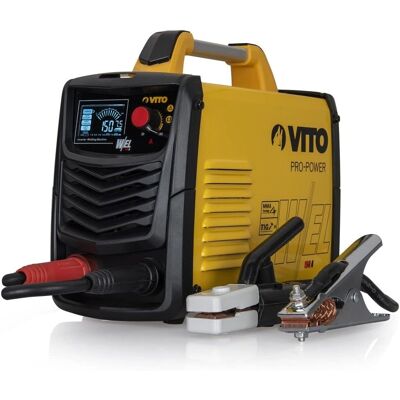 Soudure Inverter VITO MMA TIG 150A - Portable, Numérique, Professionnel - Publicité Soudure Inverter VITO MMA TIG 150A - Portable, Numérique, Professionnel - Publicité