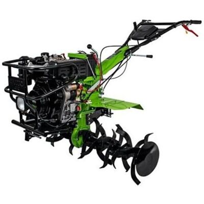 Vito 456CC Tiller diesel pour jardin - 12HP 8900W Outil agricole - Publicité Vito 456CC Tiller diesel pour jardin - 12HP 8900W Outil agricole - Publicité