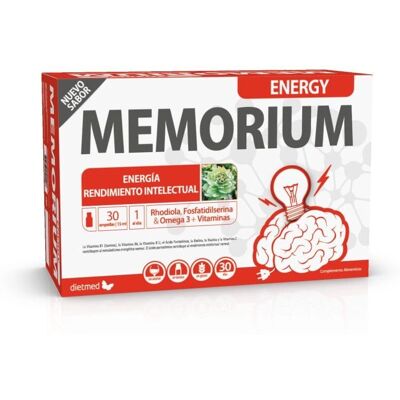 Dietmed Memorium Energy - Rhodiola, Omega-3 - 30 Ampolle Dietmed Memorium Energy - Rhodiola, Omega-3 - 30 Ampolle