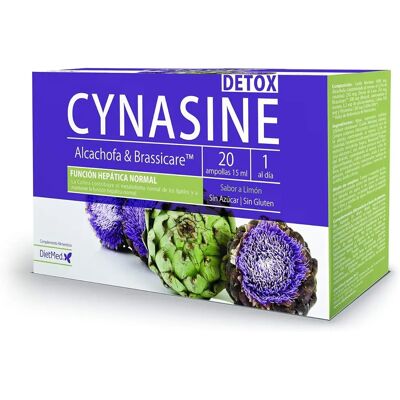 Dietmed Cynasine Detox - Leberunterstützung & Detox - 20 Ampullen Dietmed Cynasine Detox - Leberunterstützung & Detox - 20 Ampullen