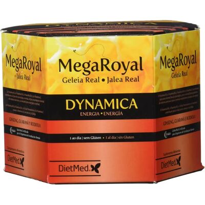 Dietmed Geleia Megaroyal Dynamica - Energía & Cognición - 20 Ampollas Dietmed Geleia Megaroyal Dynamica - Energía & Cognición - 20 Ampollas