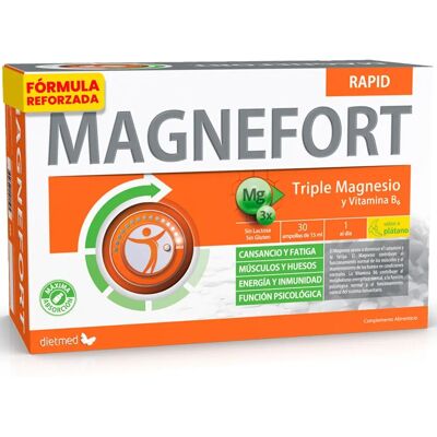 Dietmed Magnefort Triple Magnesium Lemon - Dietary Supplement Dietmed Magnefort Triple Magnesium Lemon - Dietary Supplement