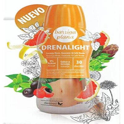 Dietmed Drenalight Flat Belly - Fat Burning - Energy - Digestion - 600ml Dietmed Drenalight Flat Belly - Fat Burning - Energy - Digestion - 600ml